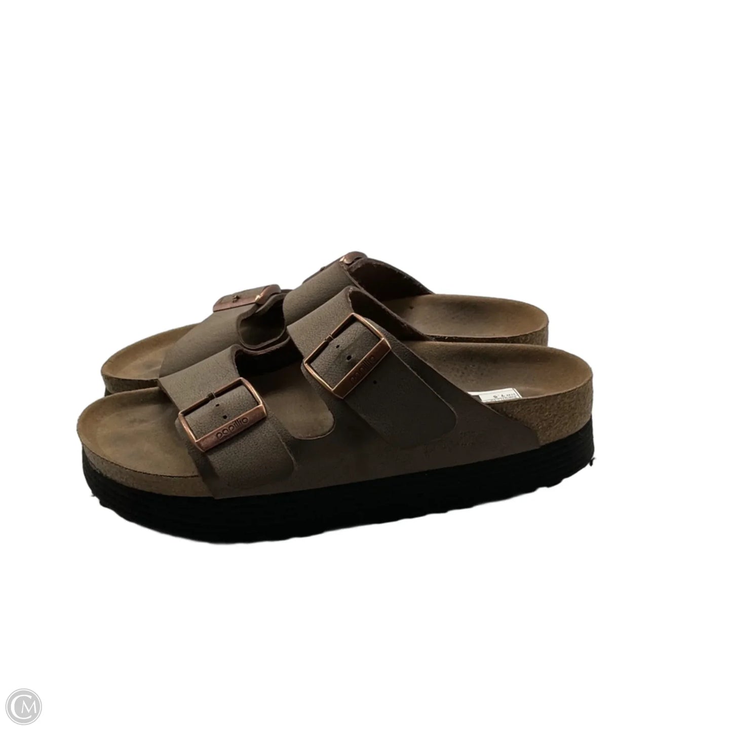 Sandals Flats By Cmb In Brown, Size: 7.5