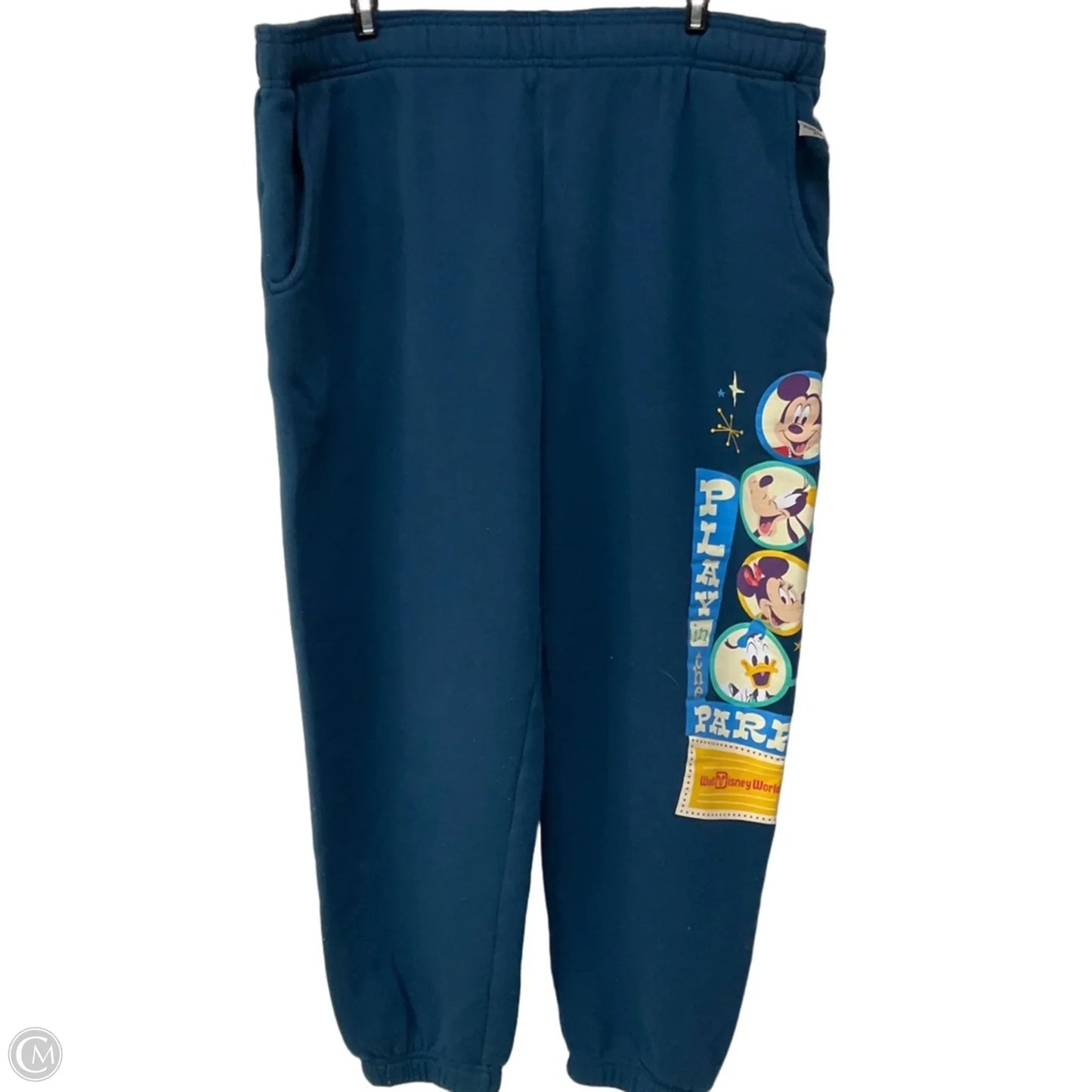 Pants Lounge By Disney Store In Teal, Size: L