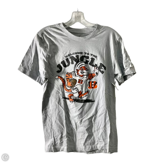 Top Short Sleeve Basic By Nike Apparel In Grey, Size: S