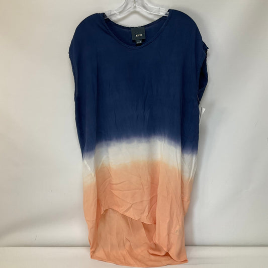 Tie Dye Print Tunic Short Sleeve Maeve, Size M