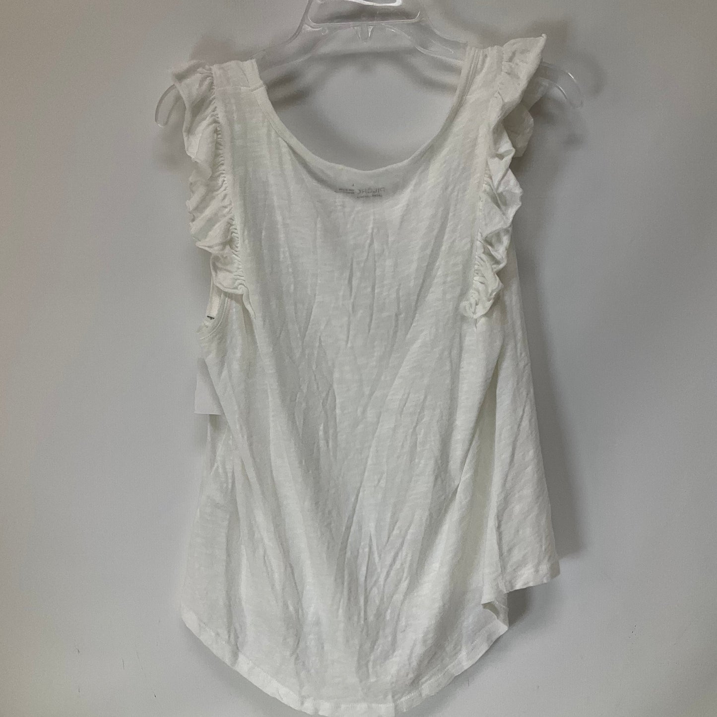 White Top Sleeveless Pilcro, Size L