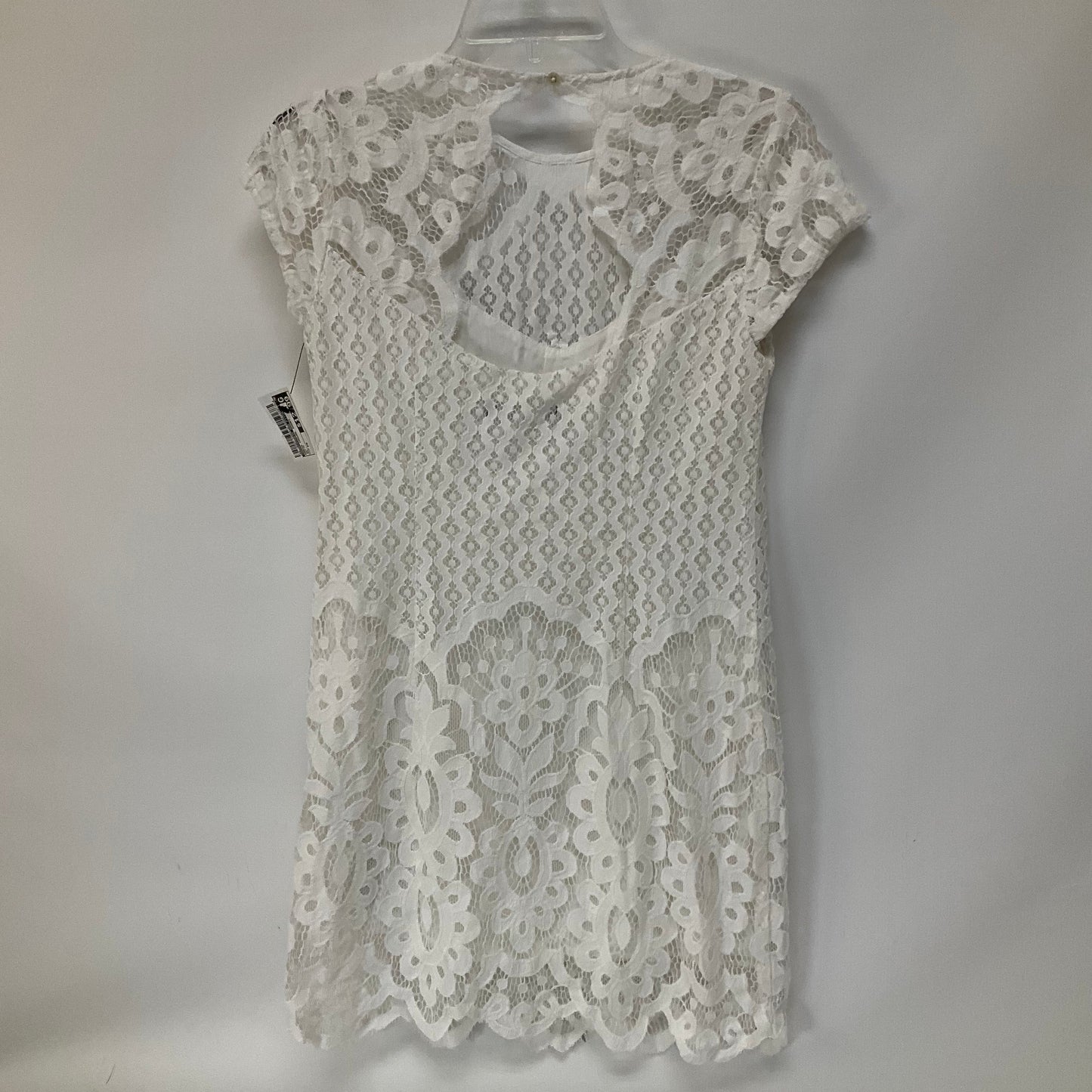 White Dress Casual Short Abercrombie And Fitch, Size Xs