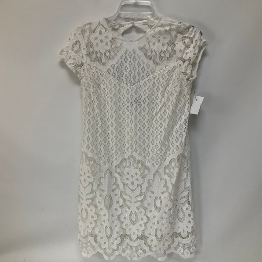 White Dress Casual Short Abercrombie And Fitch, Size Xs