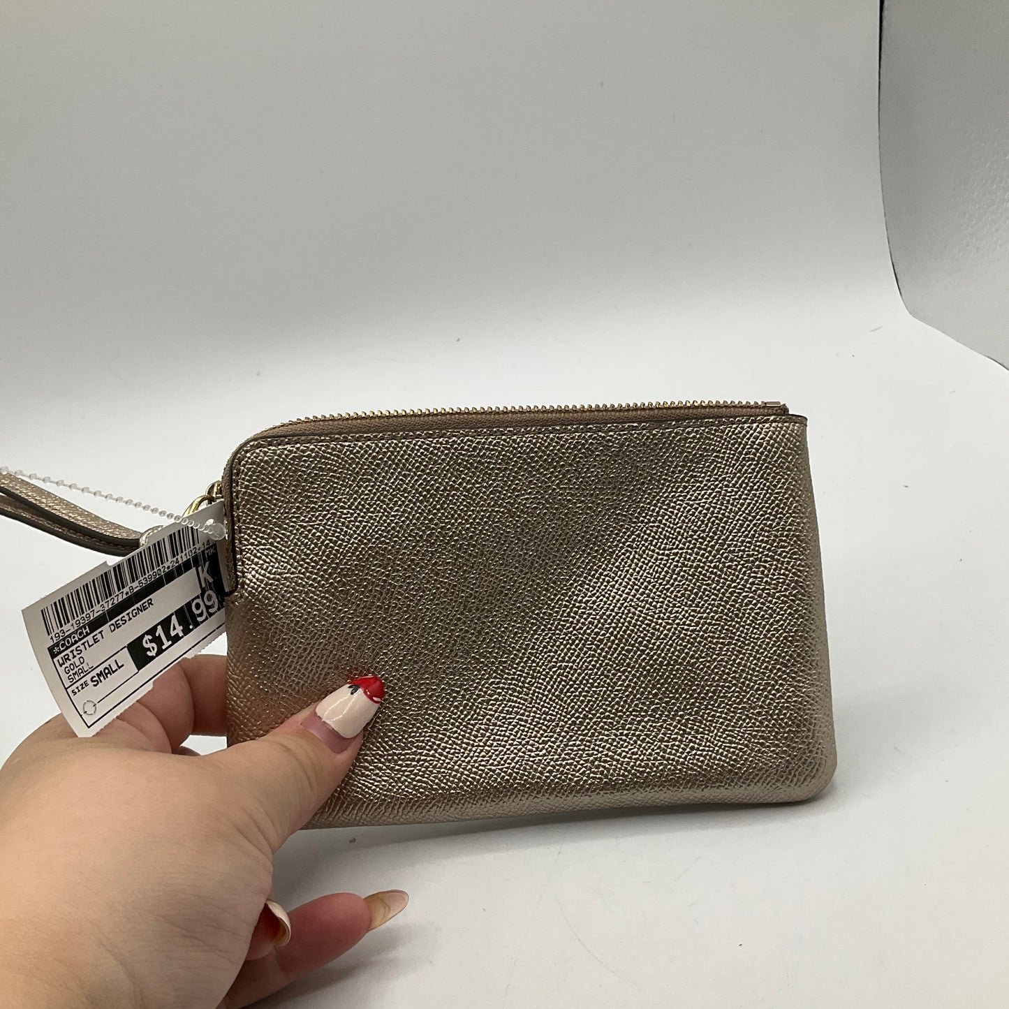 Wristlet Designer By Coach, Size: Small