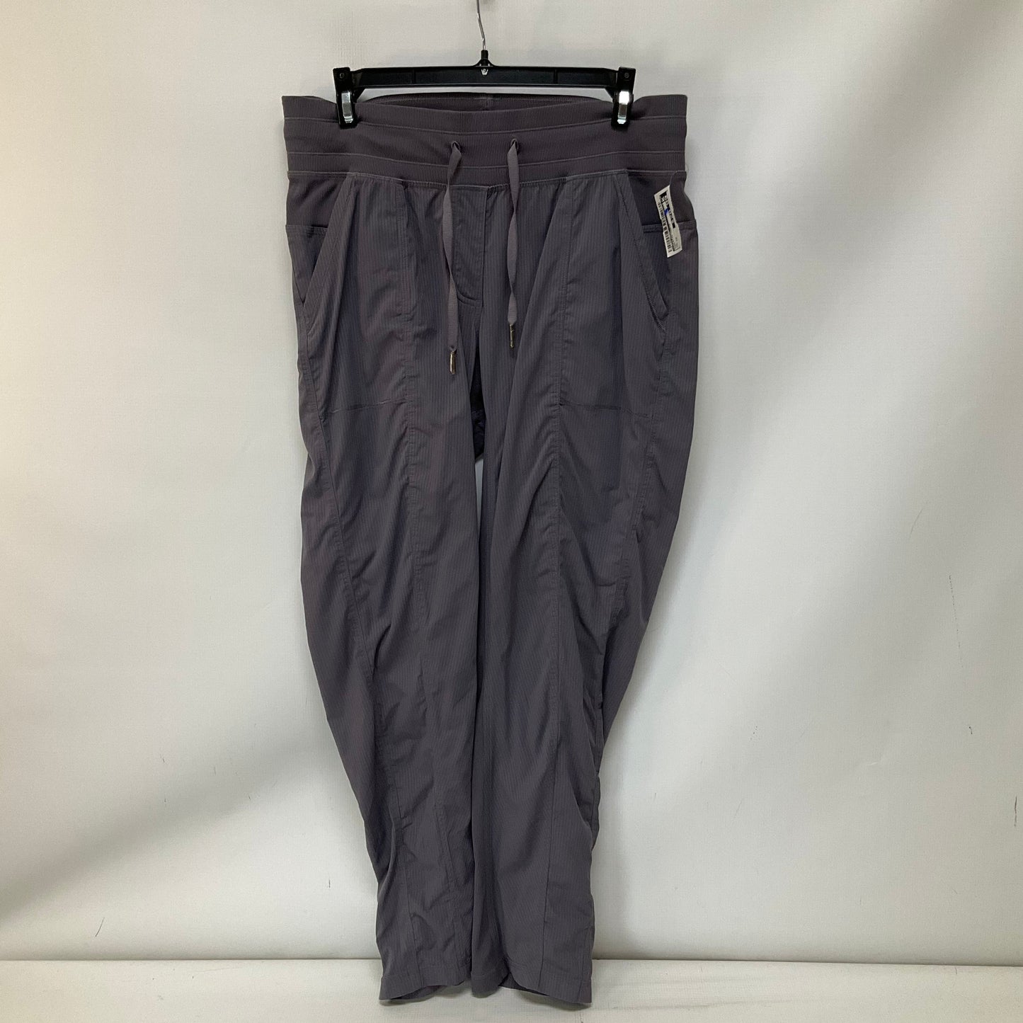 Athletic Pants By Lululemon In Grey, Size: 10