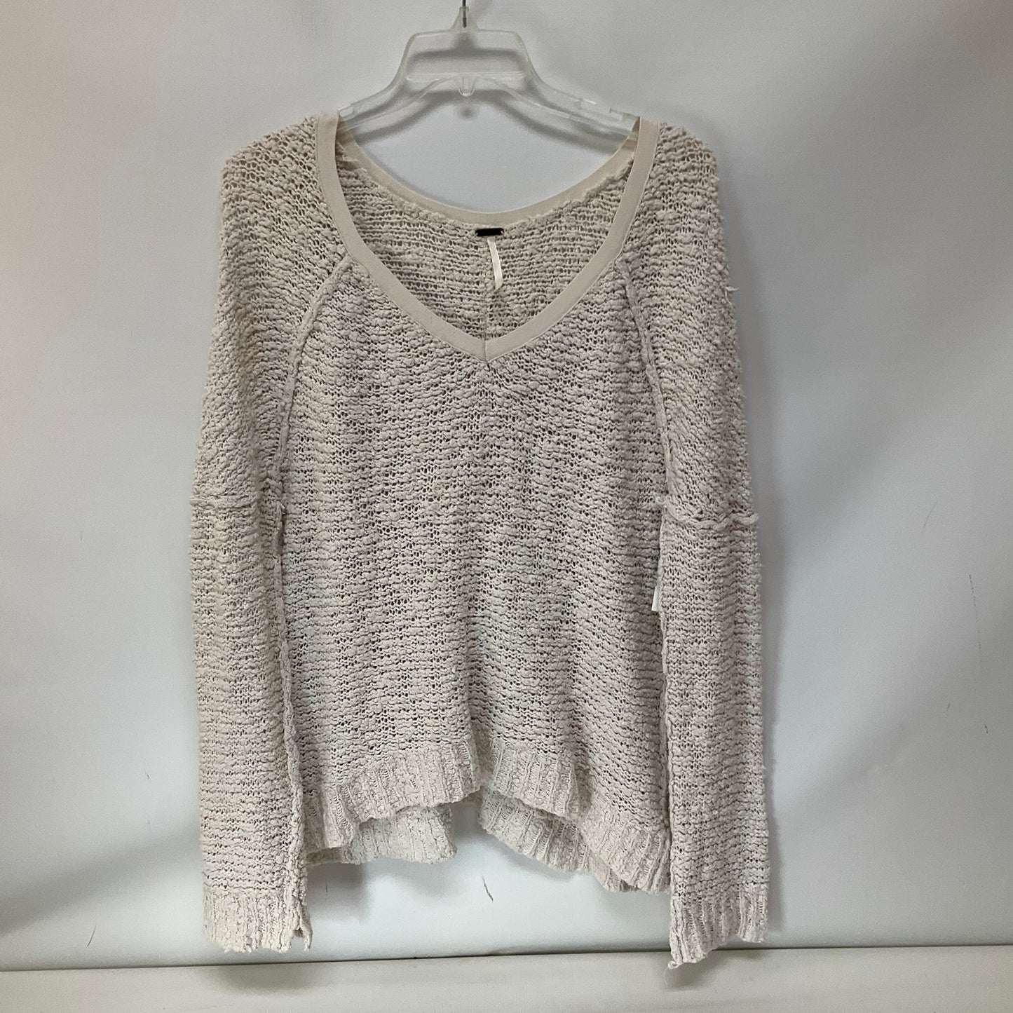 Sweater By Free People In Cream, Size: M