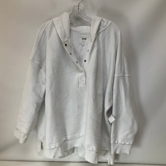 Top Long Sleeve By Aerie In White, Size: Xxl