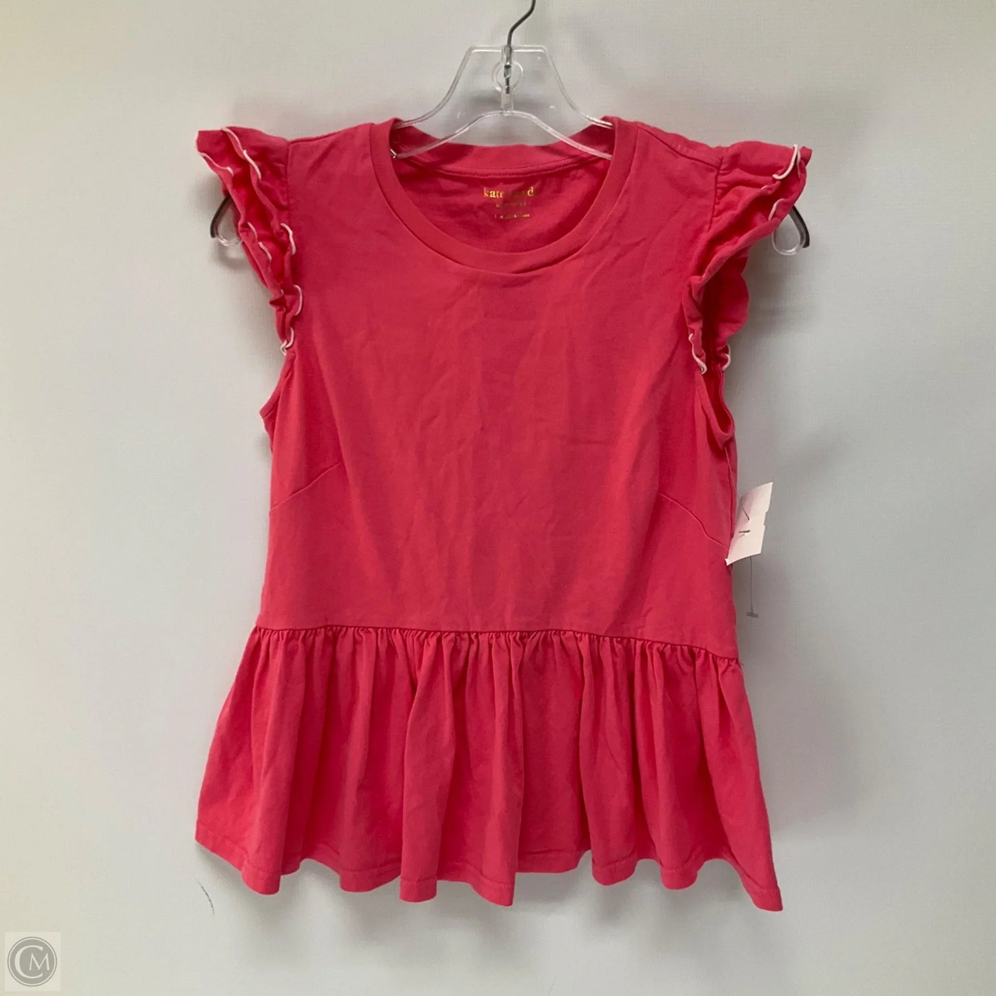 Top Sleeveless Designer By Kate Spade In Pink, Size: S