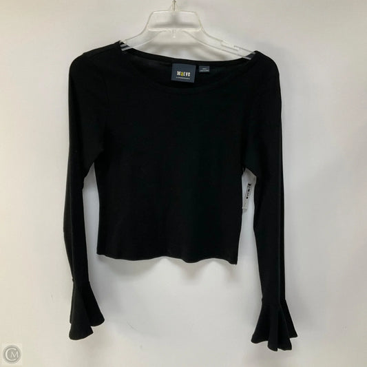 Top Long Sleeve By Maeve In Black, Size: Xs