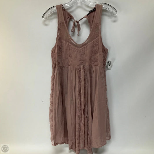 Dress Casual Short By Abercrombie And Fitch In Pink, Size: S