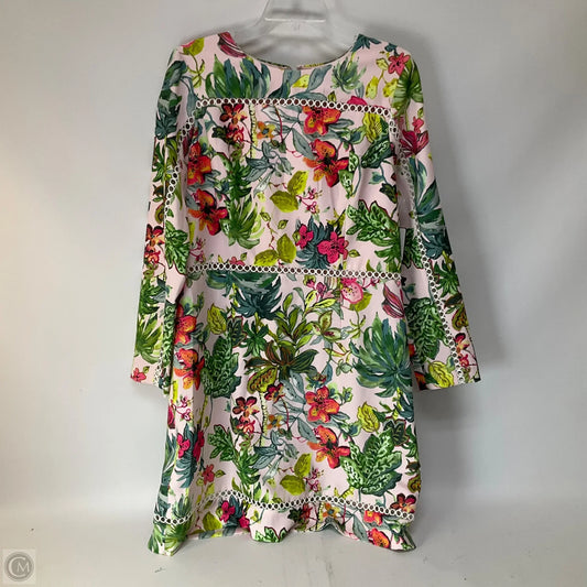 Dress Casual Midi By Laundry In Floral Print, Size: 16