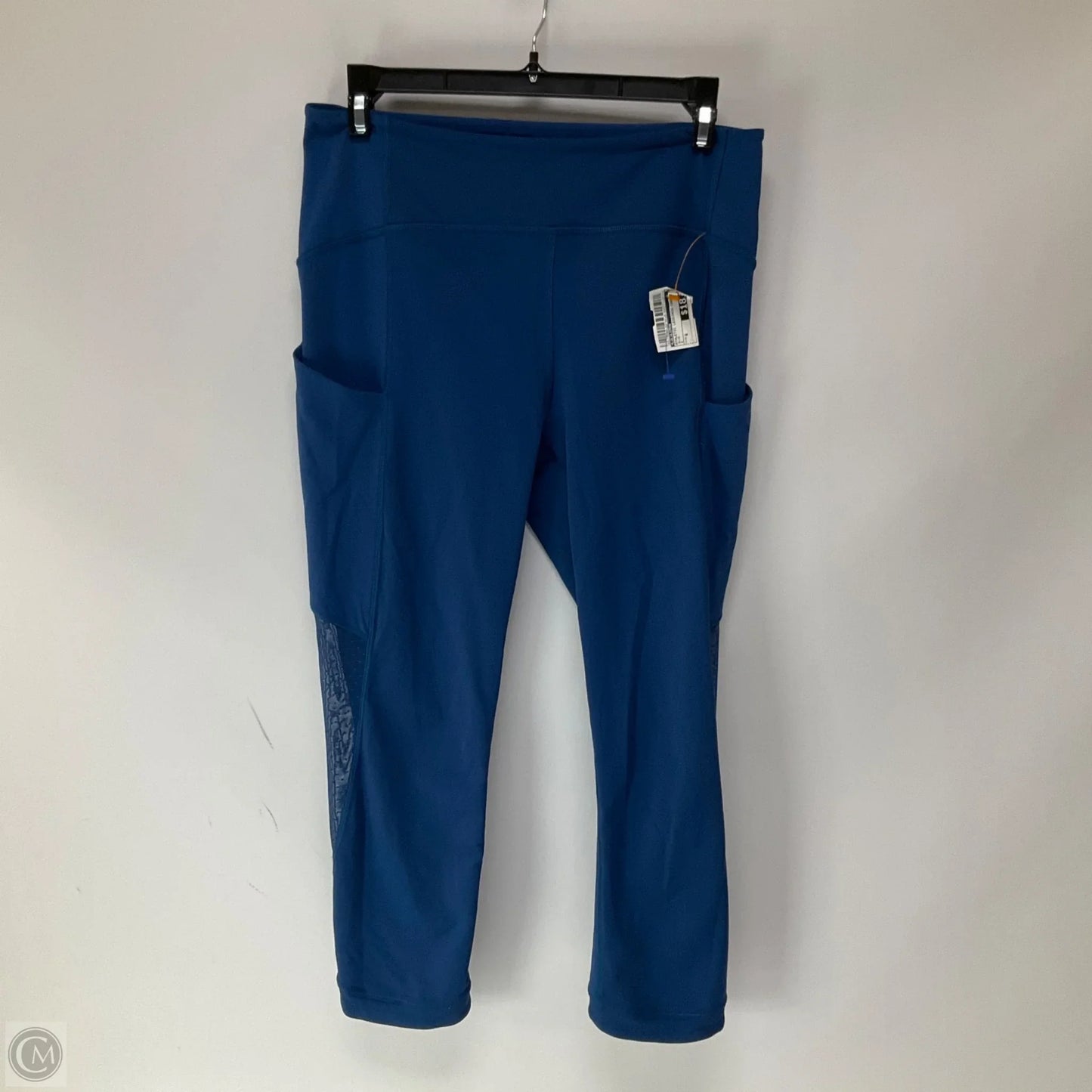 Athletic Leggings Capris By Lululemon In Blue, Size: 8