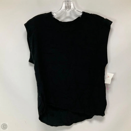 Top Short Sleeve Basic By Chaser In Black, Size: M