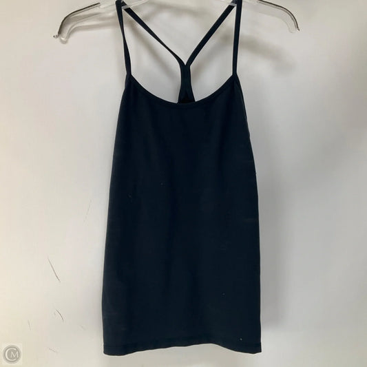 Athletic Tank Top By Lululemon In Navy, Size: 8