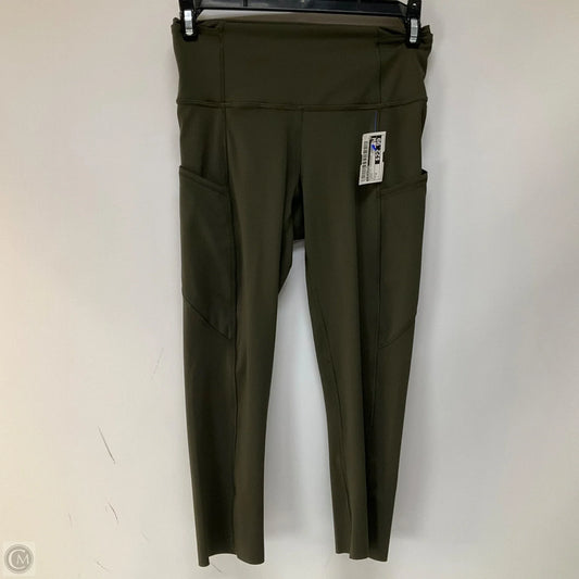 Athletic Leggings Capris By Lululemon In Green, Size: 4