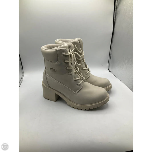 Boots Combat By Lug In Tan, Size: 8.5