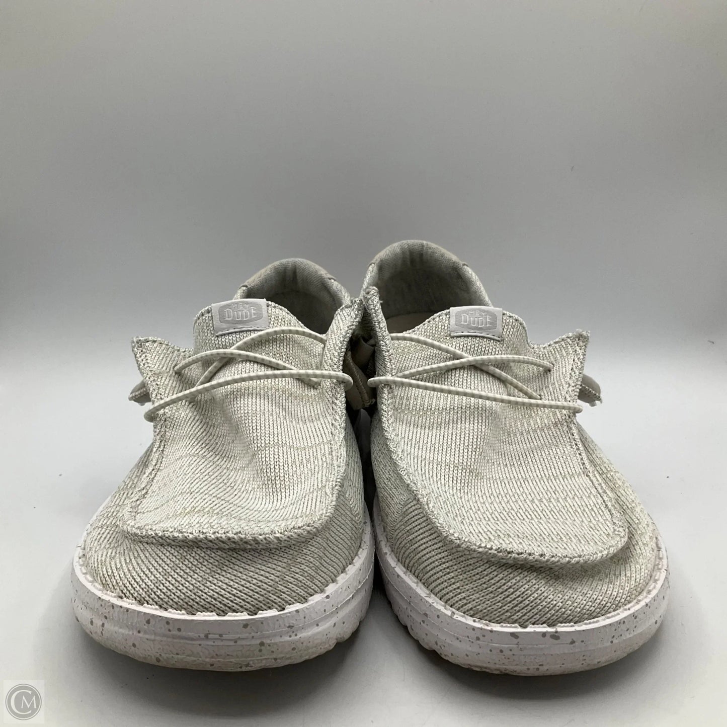 Shoes Flats By Hey Dude In White, Size: 8