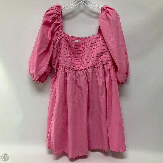 Dress Casual Short By Abercrombie And Fitch In Pink, Size: Xxl