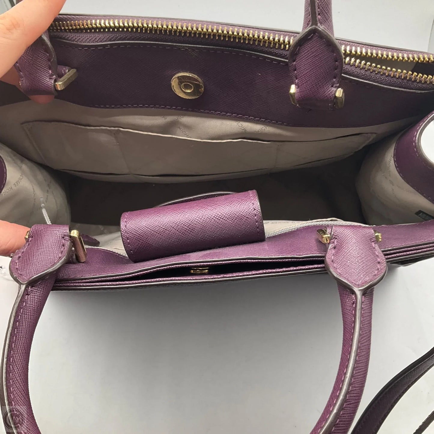 Crossbody Designer By Michael Kors, Size: Medium