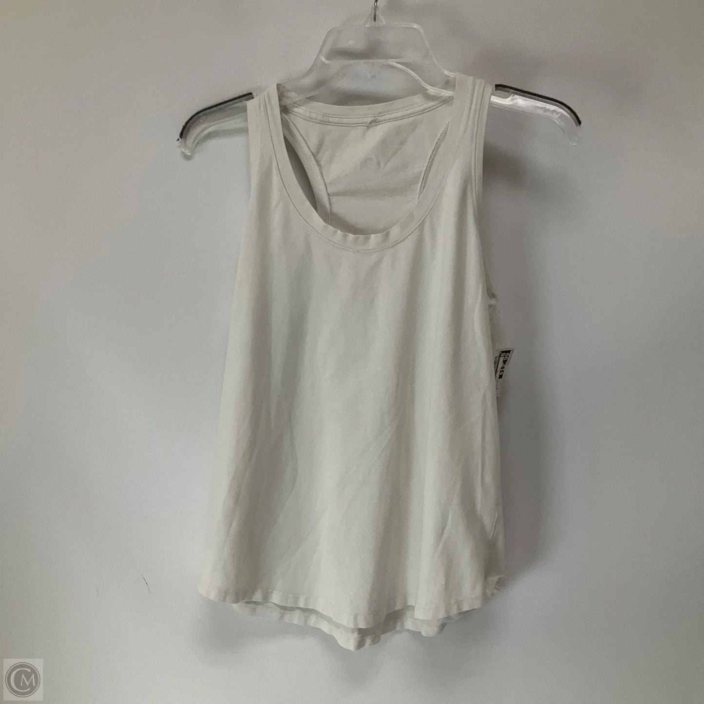 Athletic Tank Top By Lululemon In White, Size: 6
