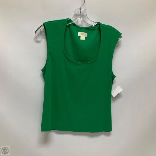 Top Sleeveless Basic By Maeve In Green, Size: L