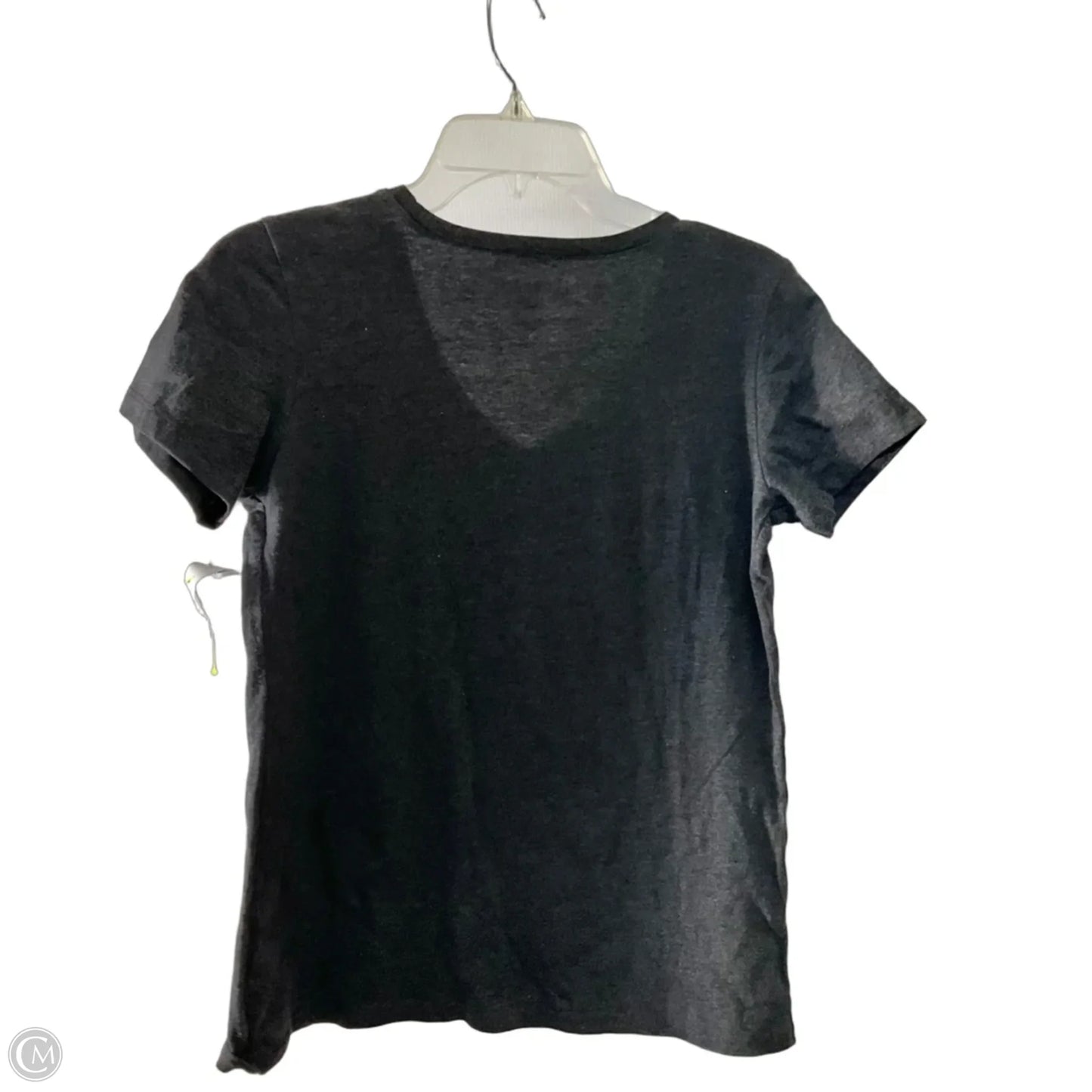 Athletic Top Short Sleeve By Nfl In Grey, Size: S