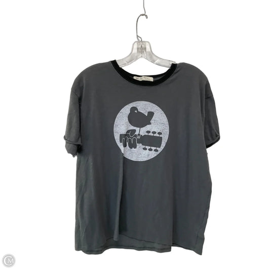 Top Short Sleeve By We The Free In Grey, Size: Xs