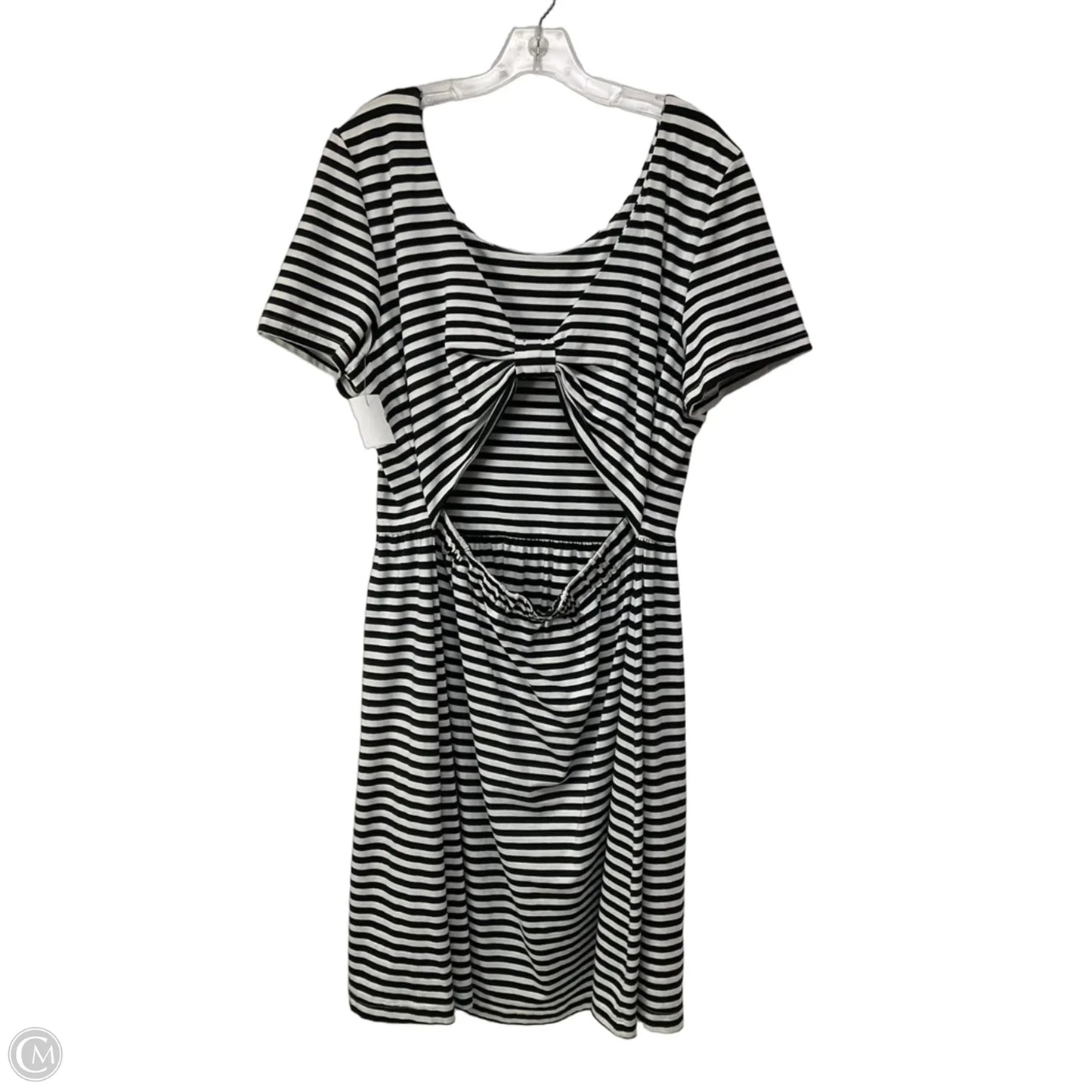 Dress Designer By Kate Spade In Striped Pattern, Size: Xl