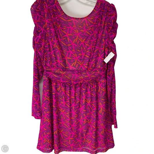 Dress Designer By Lilly Pulitzer In Plaid Pattern, Size: M