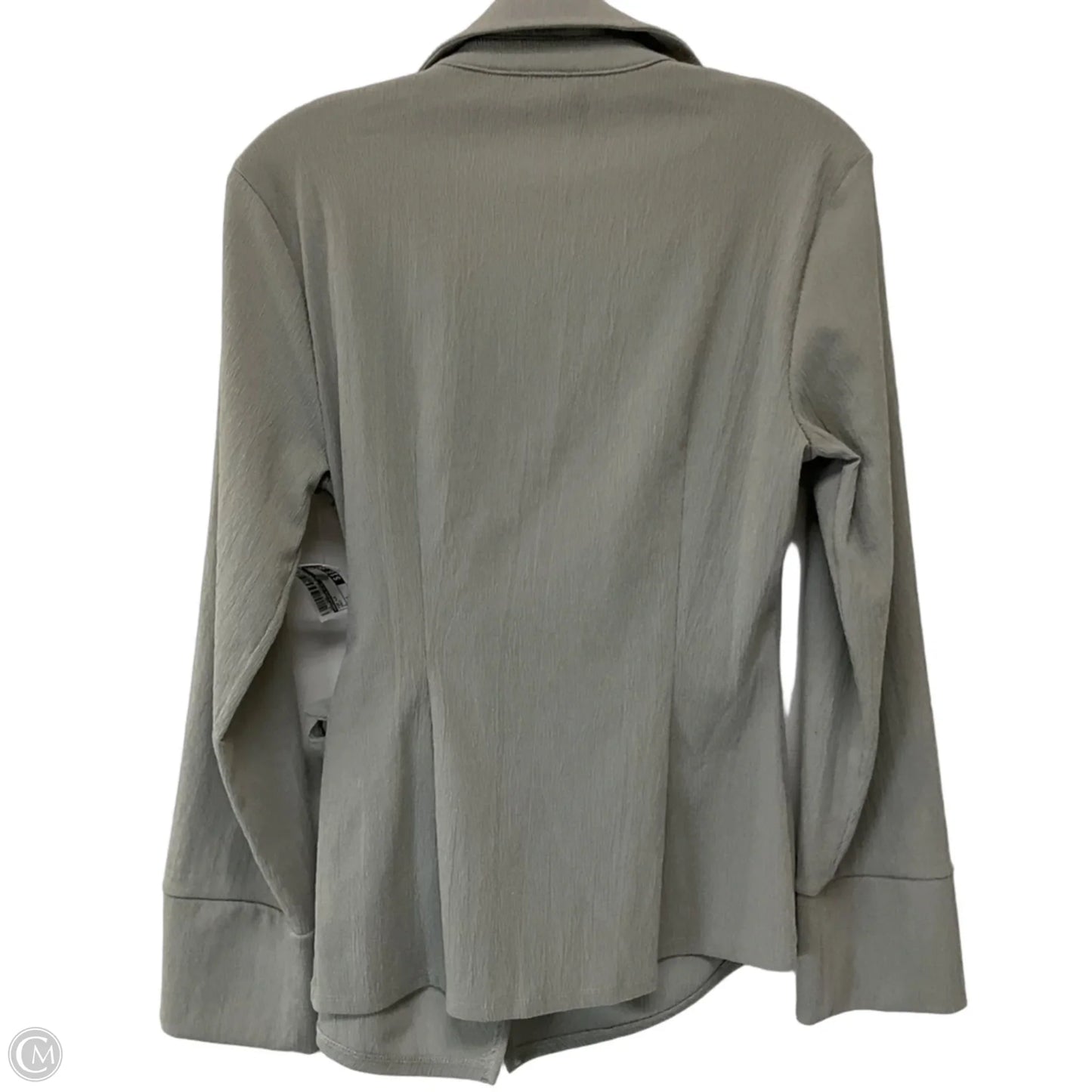 Top Long Sleeve By Anthropologie In Grey, Size: S
