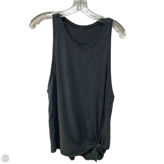 Athletic Tank Top By Lululemon In Grey, Size: 12