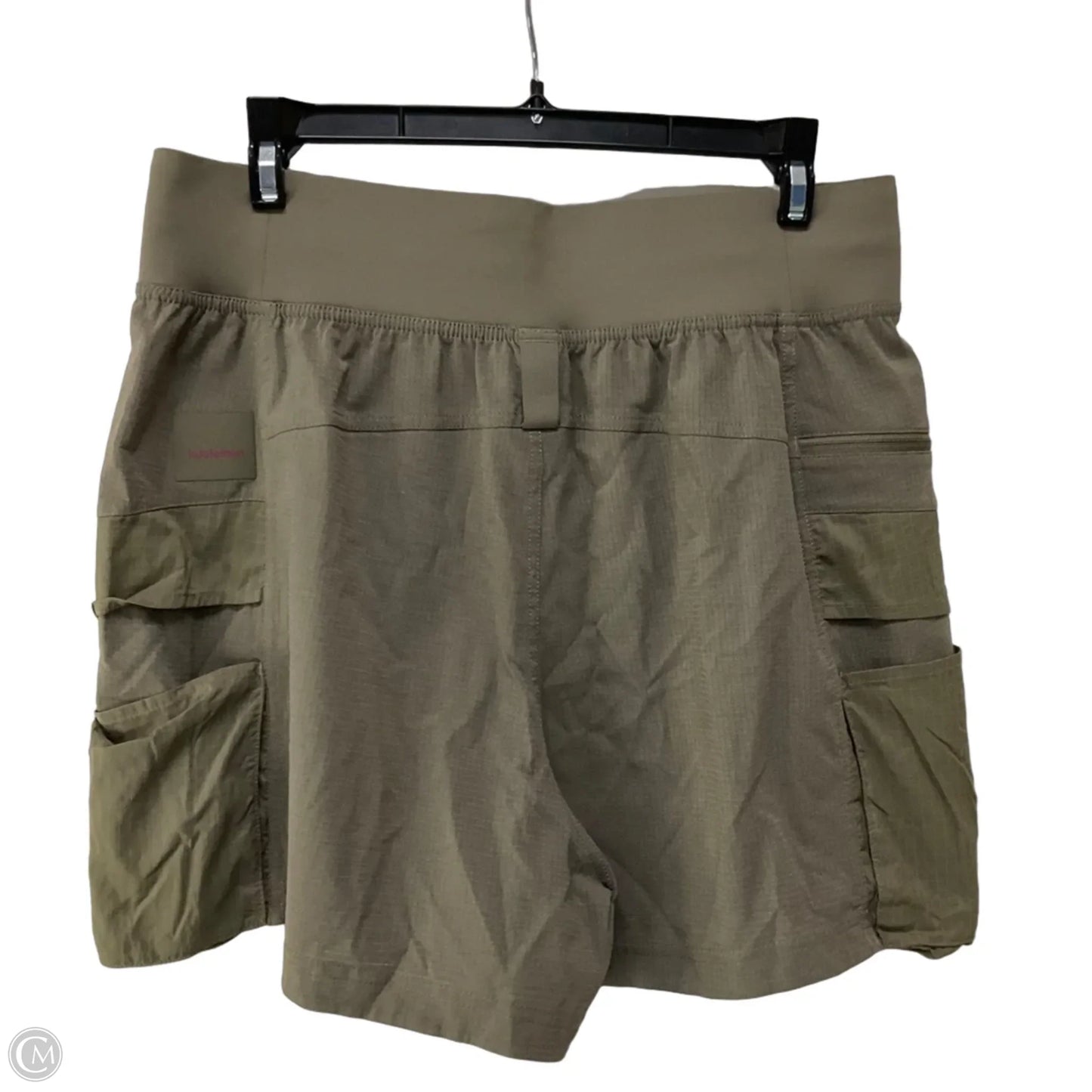 Athletic Shorts By Lululemon In Tan, Size: 10