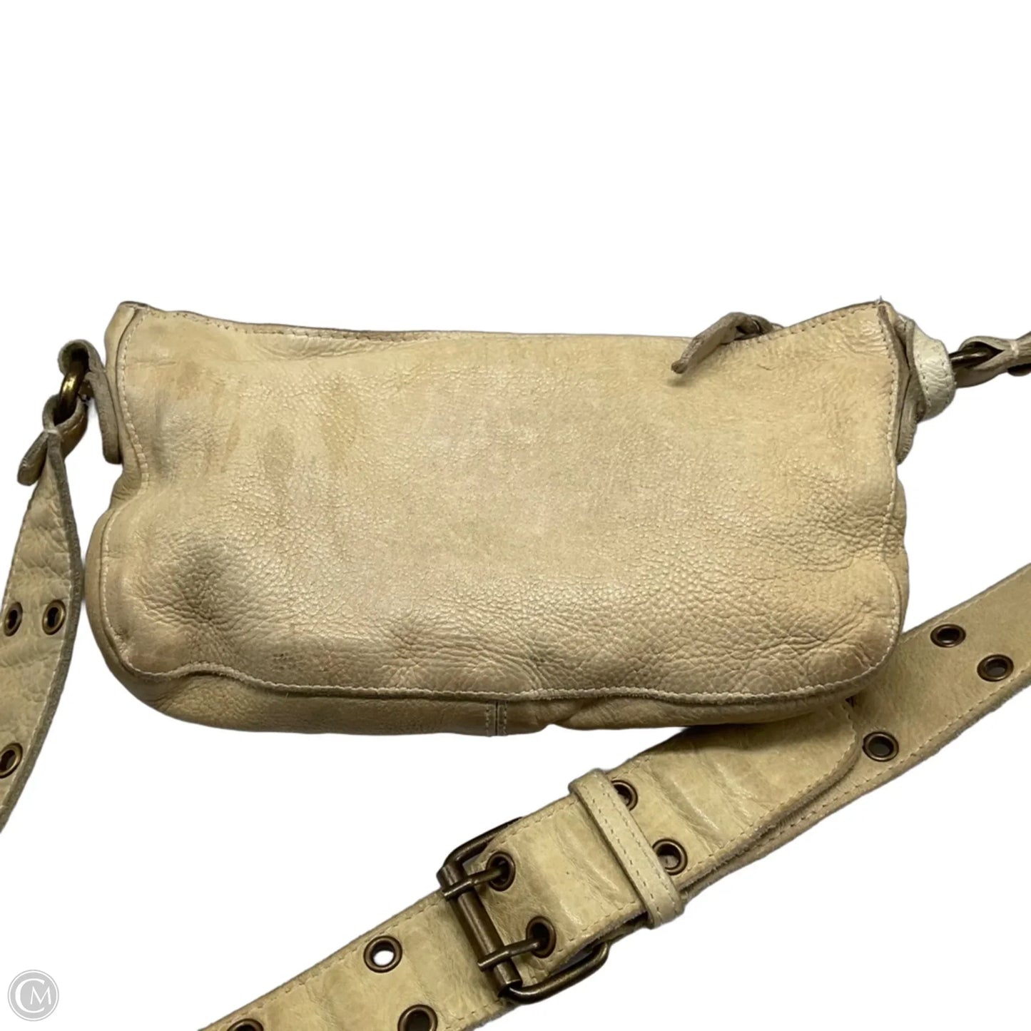 Crossbody Leather By Free People, Size: Small