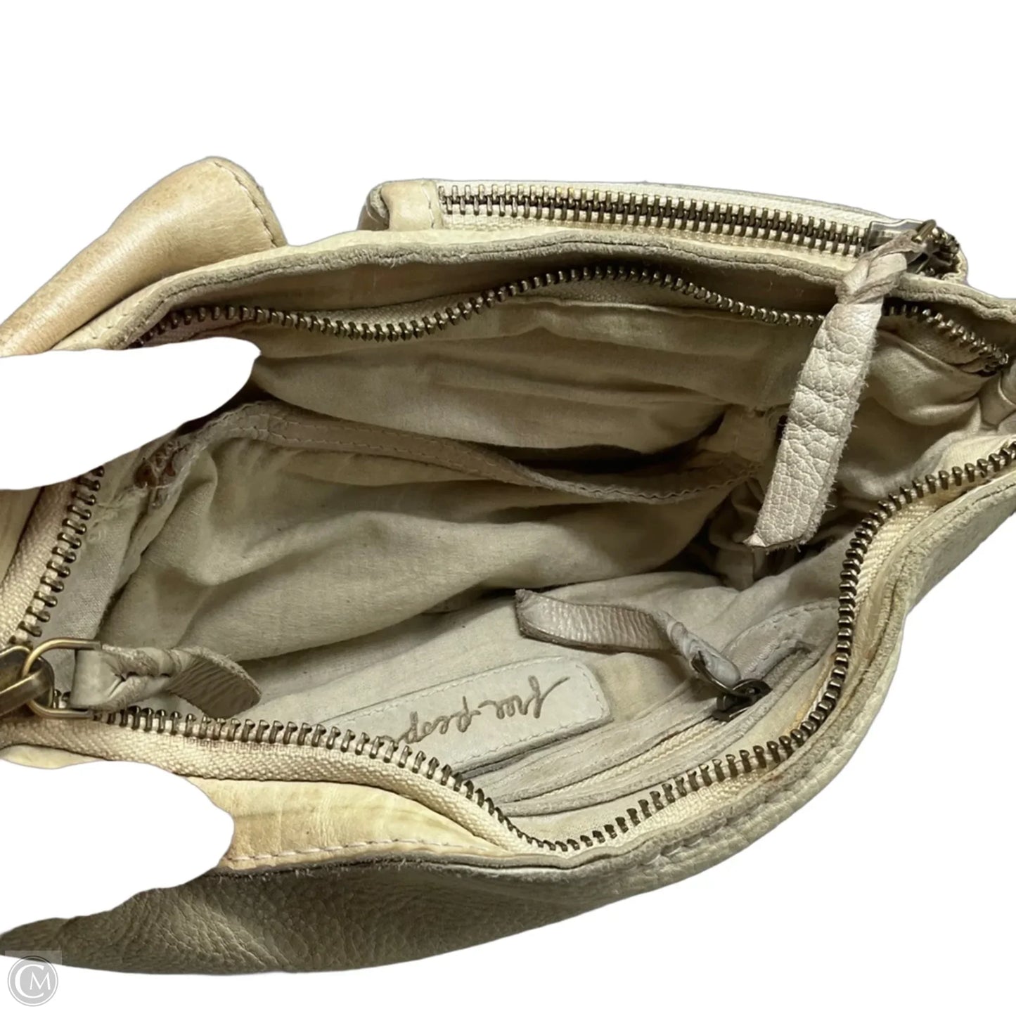 Crossbody Leather By Free People, Size: Small