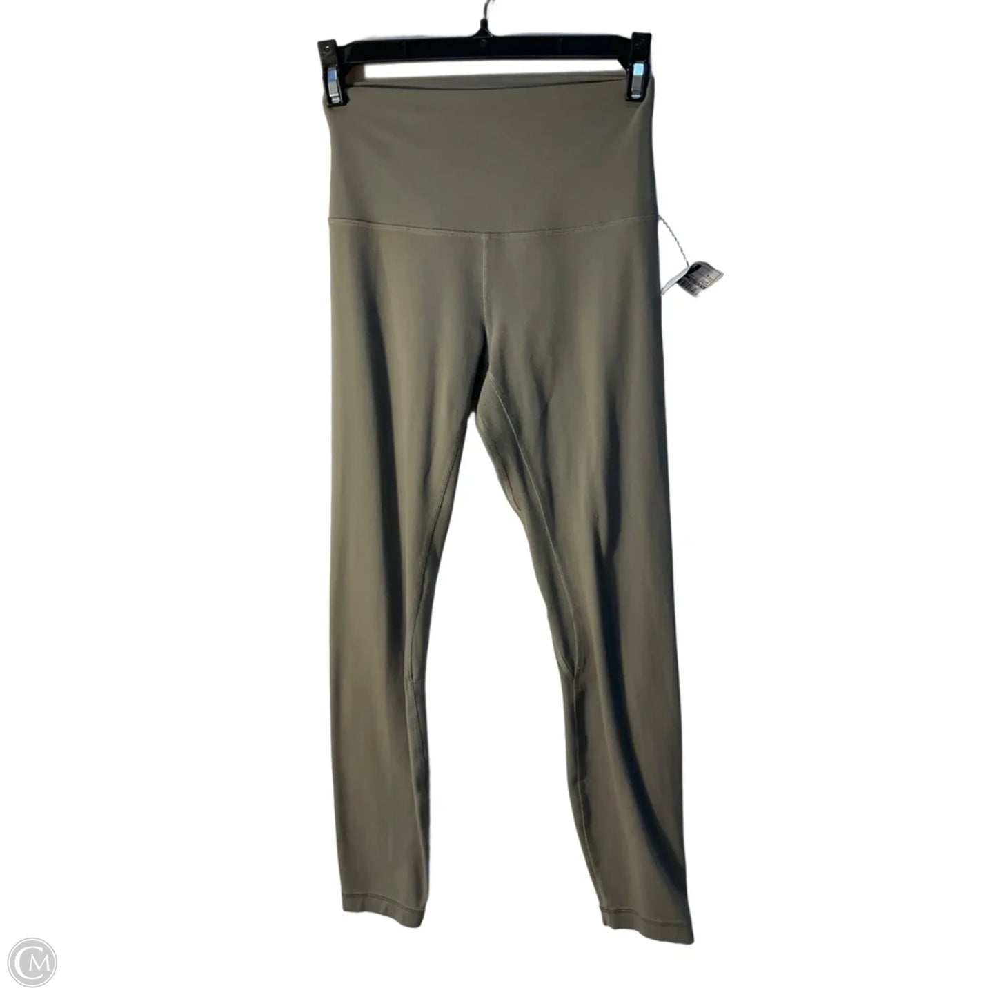 Athletic Leggings Capris By Lululemon In Green, Size: 4