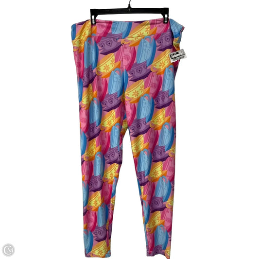 Pants Leggings By Disney In Multi-colored, Size: Xl