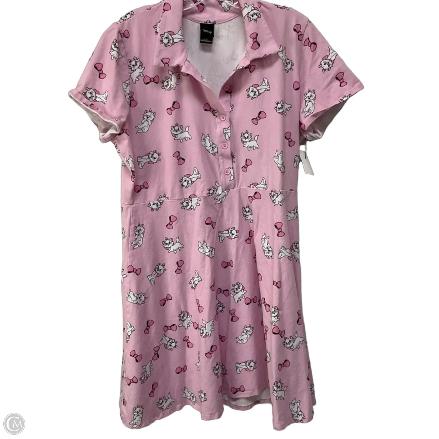 Dress Casual Short By Disney In Pink, Size: 2x