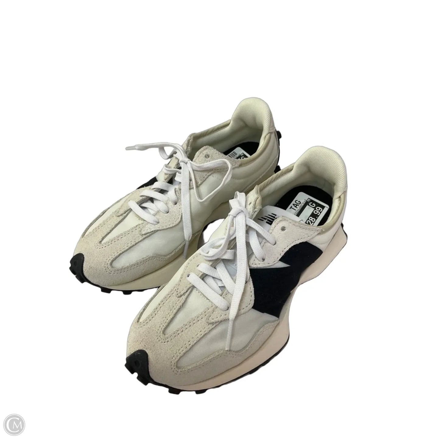 Shoes Athletic By New Balance In Black & White, Size: 5