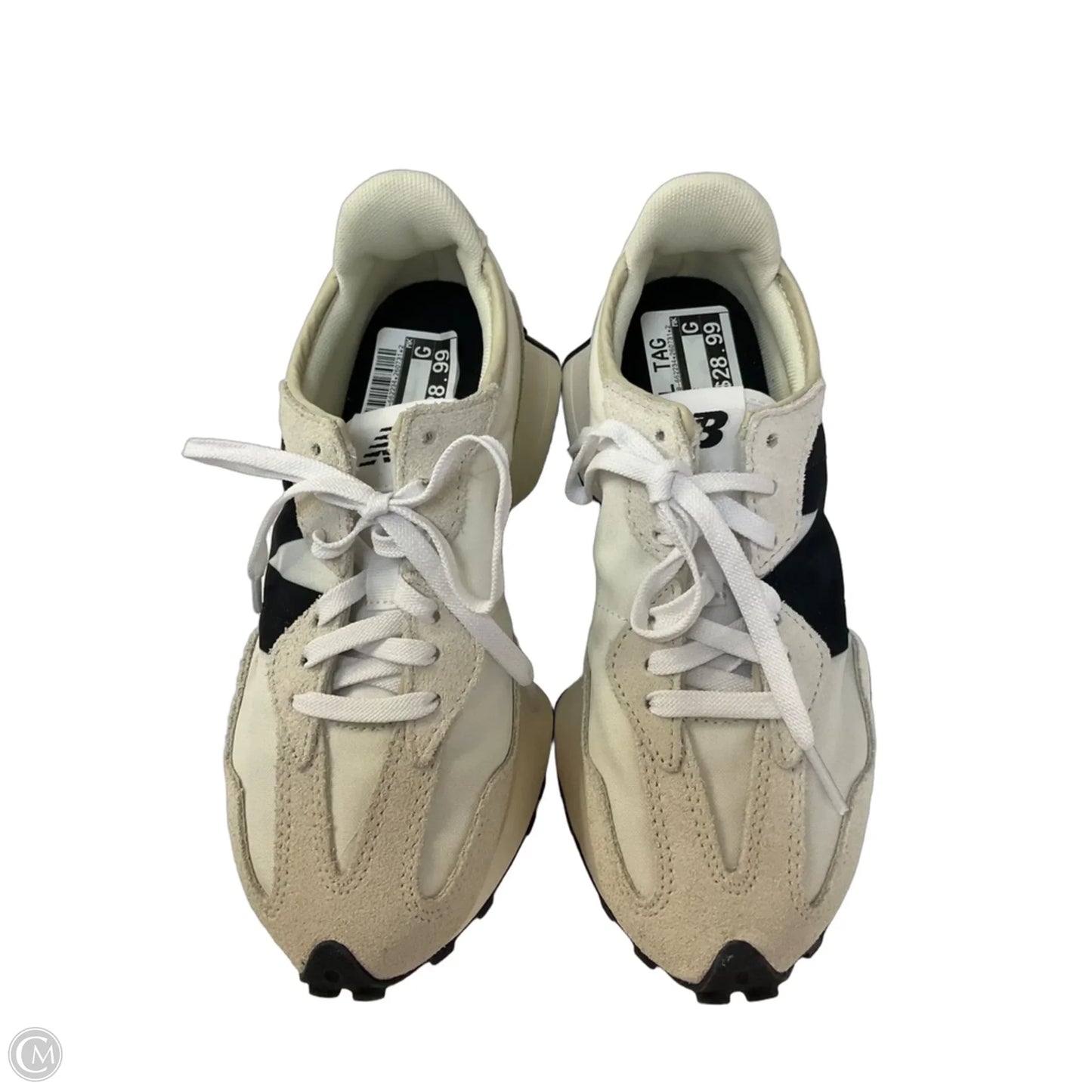Shoes Athletic By New Balance In Black & White, Size: 5