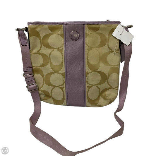Crossbody Designer By Coach, Size: Medium