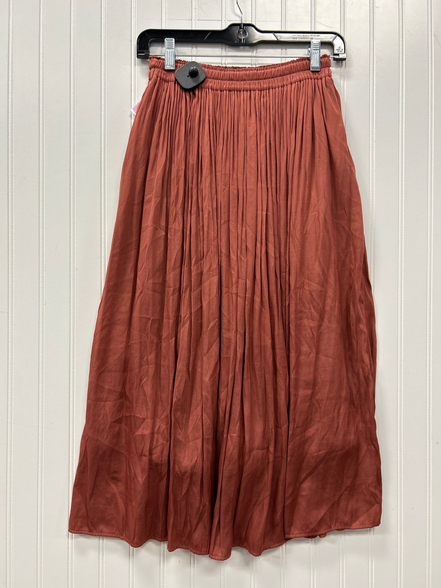 Skirt Maxi By Uniqlo In Brown, Size:Xs