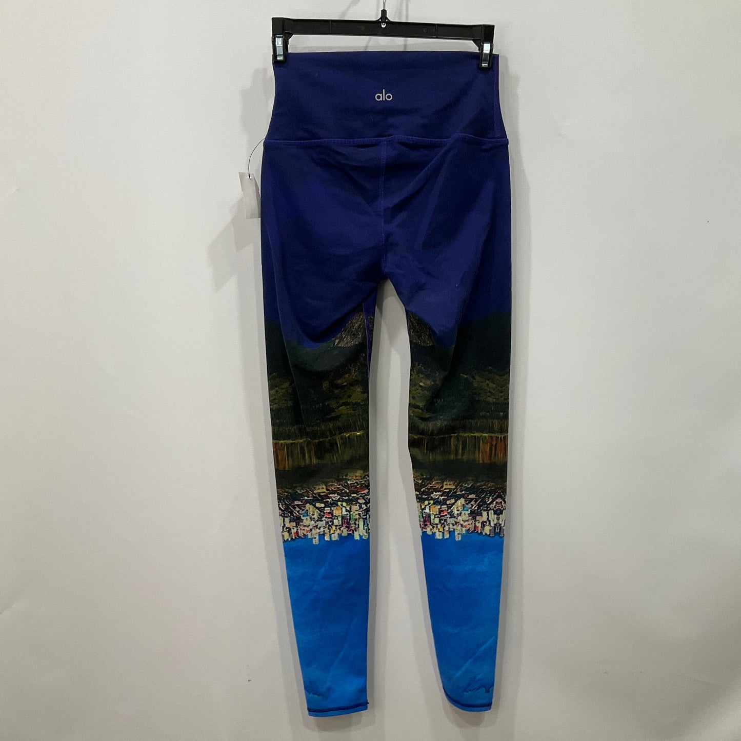 Athletic Leggings By Alo In Blue, Size: Xs