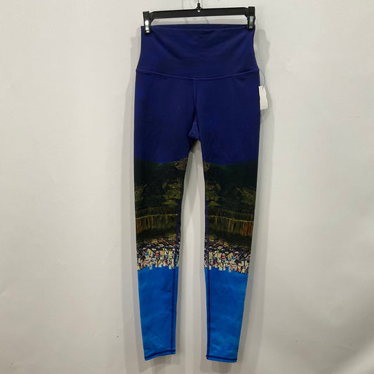 Athletic Leggings By Alo In Blue, Size: Xs