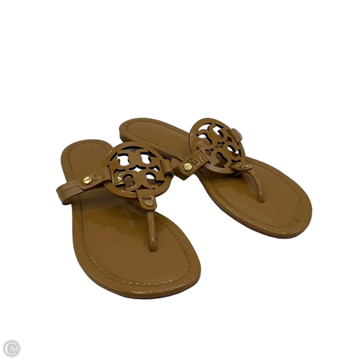 Sandals Designer By Tory Burch In Tan, Size: 7