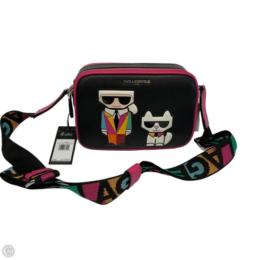 Crossbody Designer By Karl Lagerfeld, Size: Medium