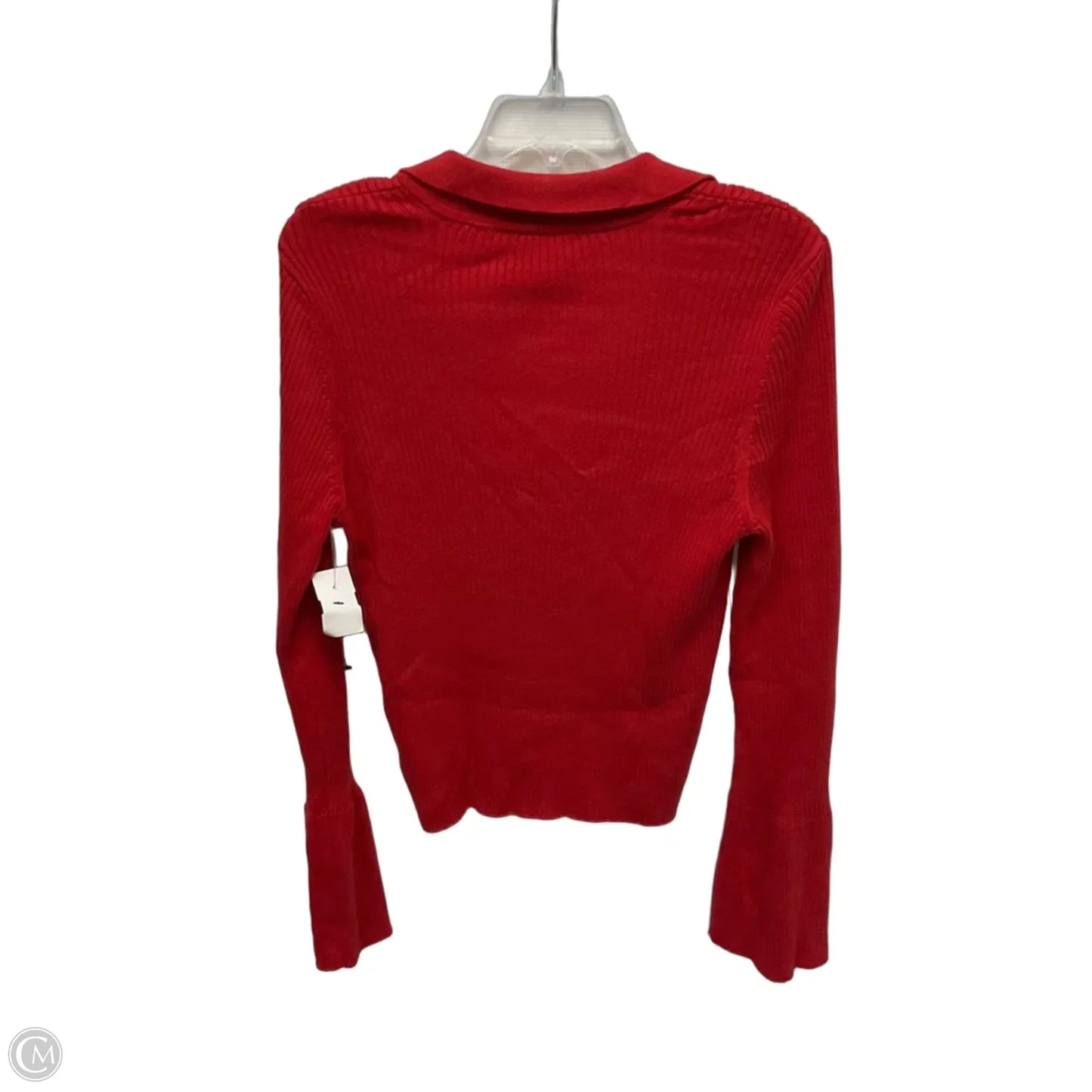 Top Long Sleeve By Maeve In Red, Size: L