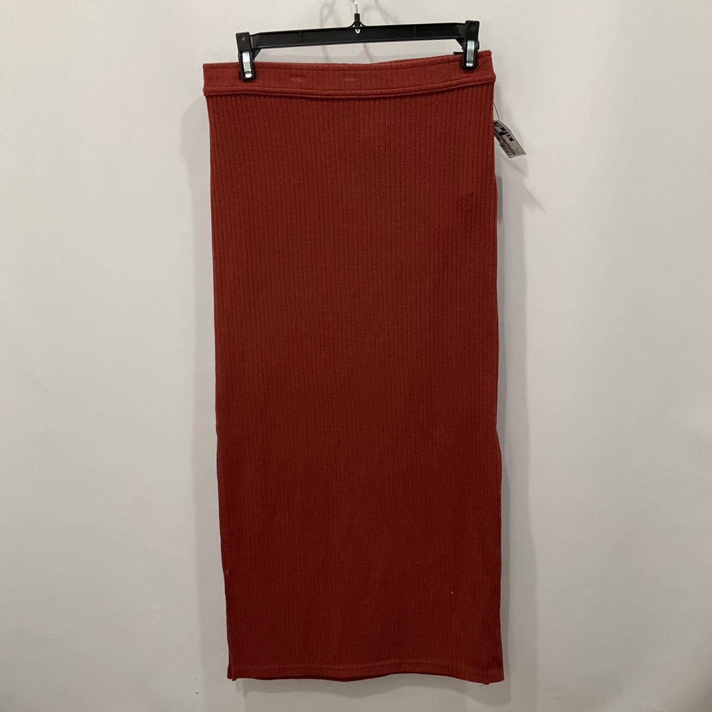 Skirt Midi By Abercrombie And Fitch In Red, Size: S