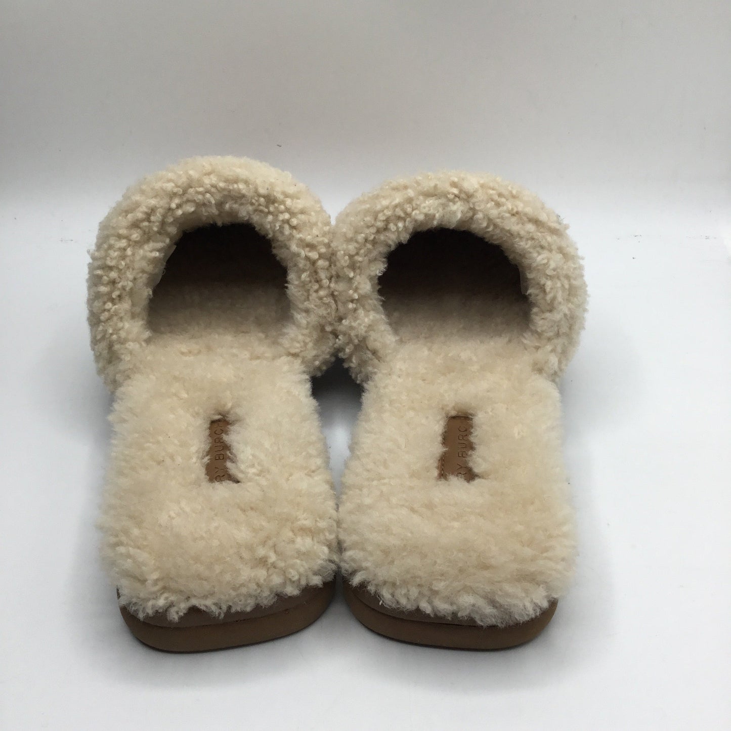 Slippers By Tory Burch In Tan, Size 8