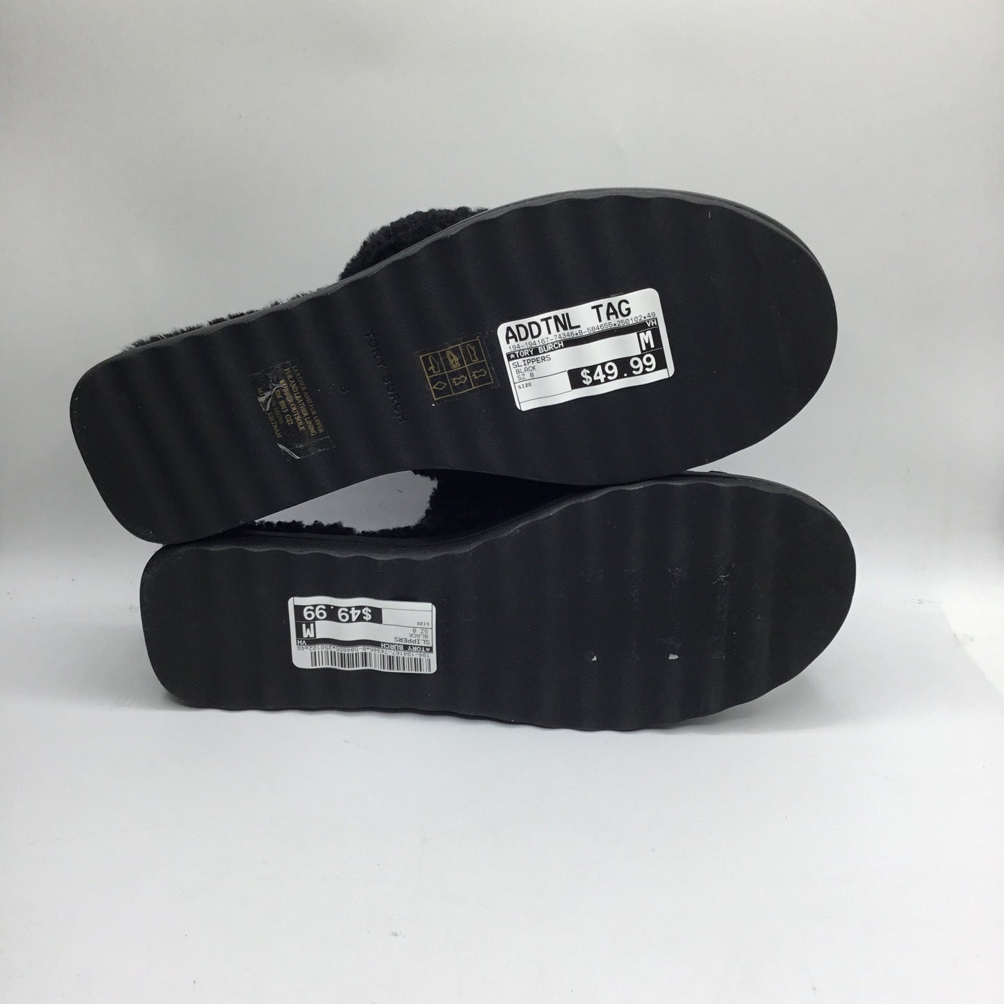 Slippers By Tory Burch In Black, size 8