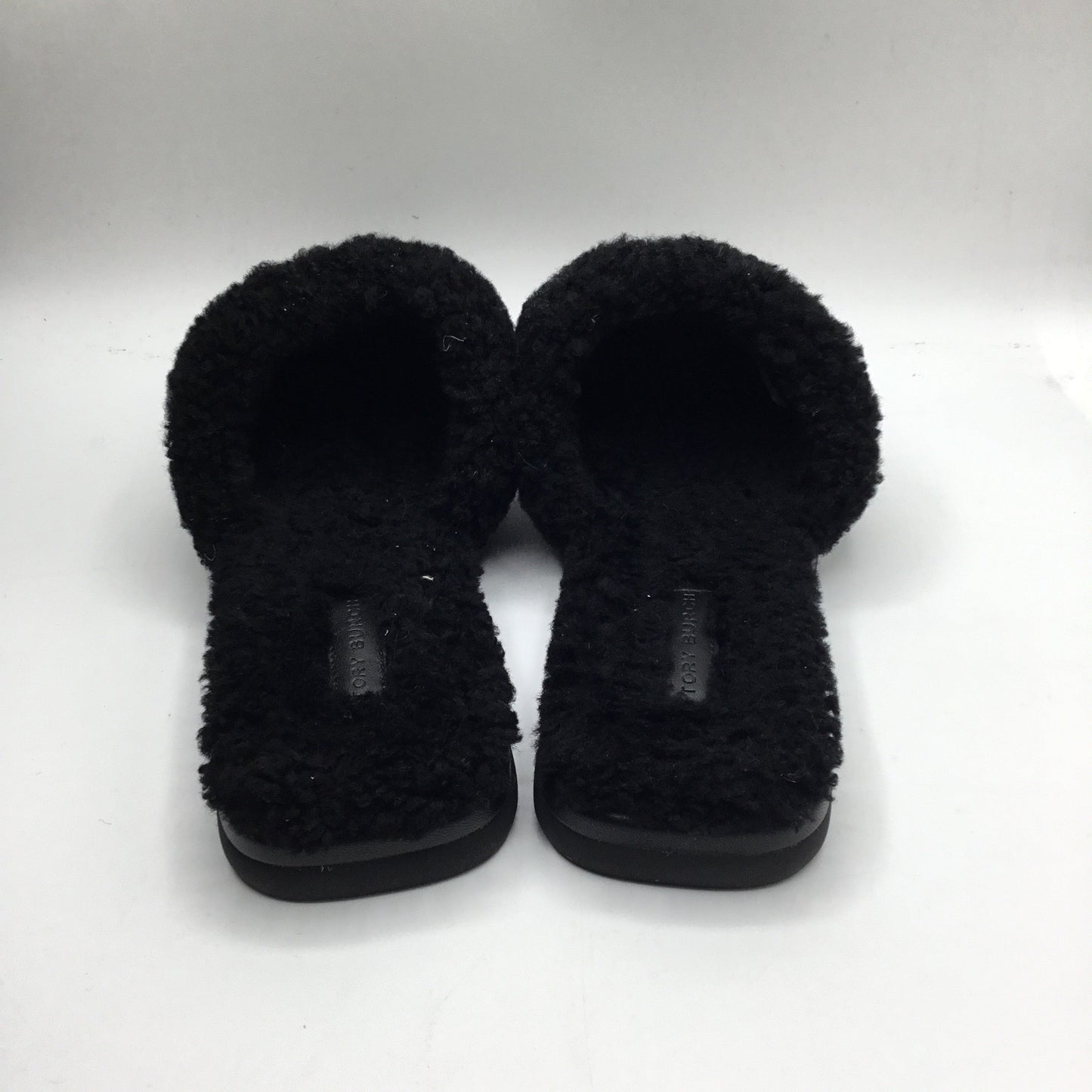 Slippers By Tory Burch In Black, size 8.5